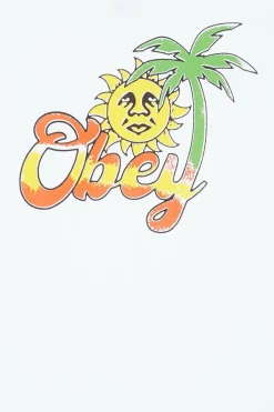 ISLAND OF OBEY - T-shirt | Blanc