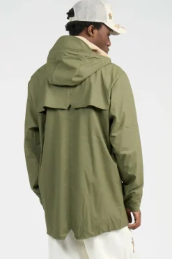 JACKET W3 - Coupe-vent imperméable à capuche | Vert