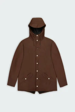 JACKET W3 - Coupe-vent imperméable à capuche | Marron