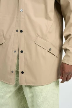 JACKET W3 - Coupe-vent imperméable à capuche | Beige