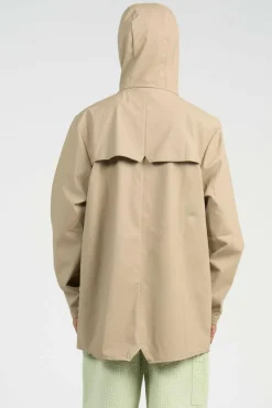 JACKET W3 - Coupe-vent imperméable à capuche | Beige