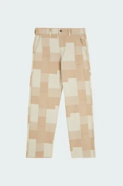 JACQUARD CARPENTER PANT - Pantalon | Beige