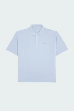 JACQUARD POLO - Polo | Bleu