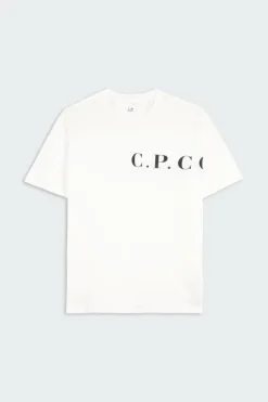 JERSEY FRONT-BACK LOGO - T-shirt | Blanc