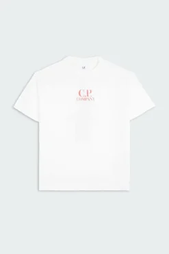 JERSEY LOGO T-SHIRT - T-shirt | Blanc