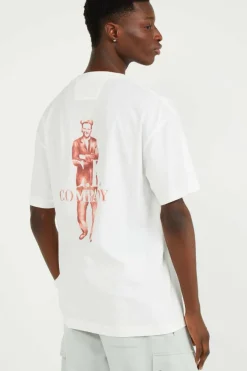 JERSEY LOGO T-SHIRT - T-shirt | Blanc