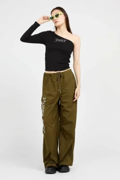 JUICY ASYMMETRIC LONG SLEEVE - Top | Noir