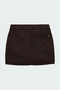 KALLIE DENIM JVA JAVA BRO - Jupe | Marron