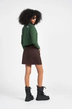 KALLIE DENIM JVA JAVA BRO - Jupe | Marron