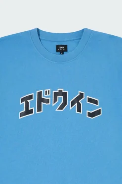 Katakana Retro TS - T-shirt | Bleu