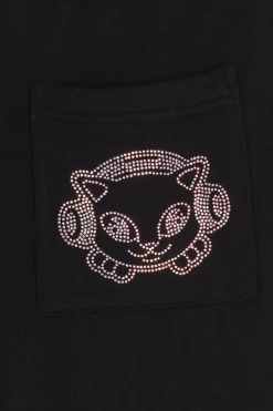 Kawaii Nerm Sweat Shorts - Short | Noir