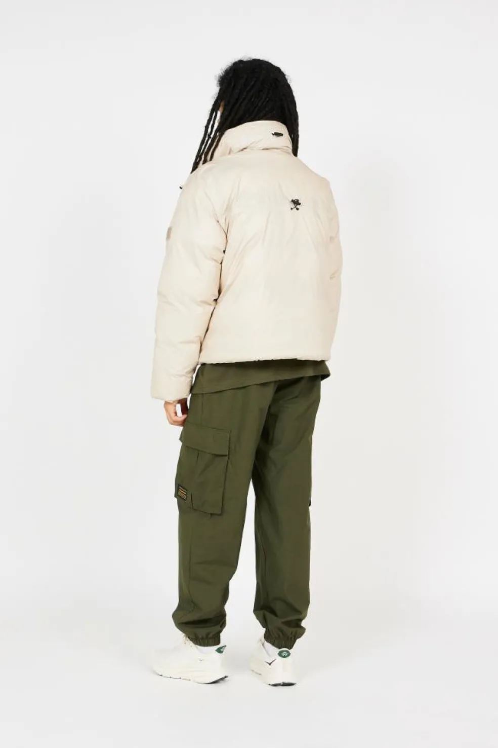 KEVO SHORT PUFFER - Doudoune | Beige