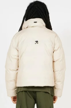 KEVO SHORT PUFFER - Doudoune | Beige