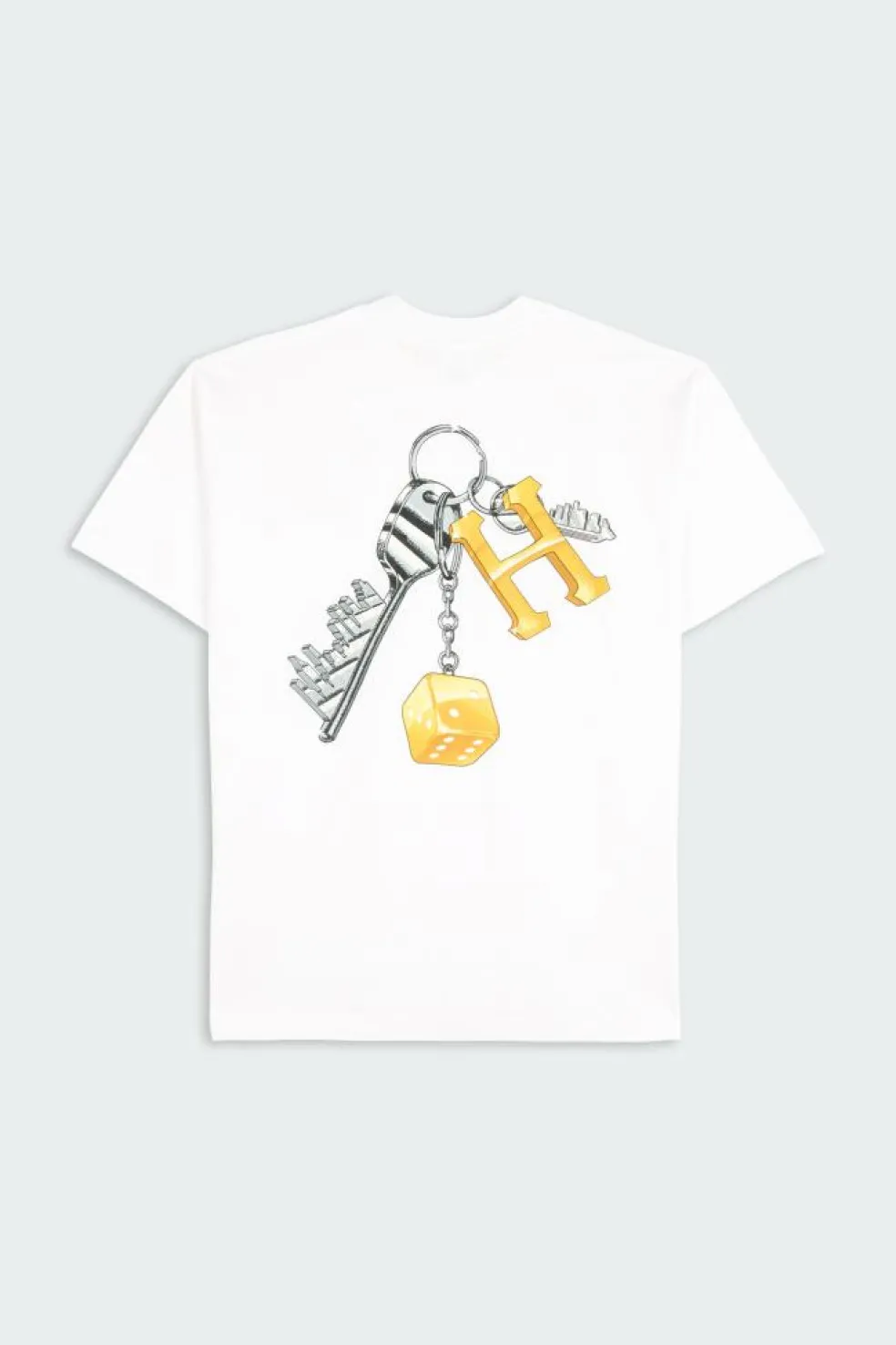 KEYS TO THE CITY SS - T-shirt | Blanc