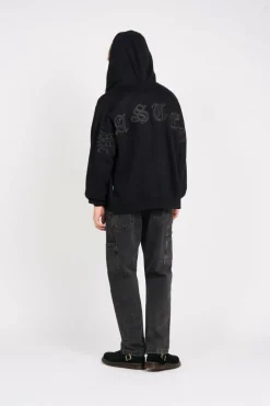 KINGDOM CURVE ZIP - Hoodie zippé | Noir