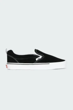 Knu Slip Black/True Whit - Slip-on | Noir
