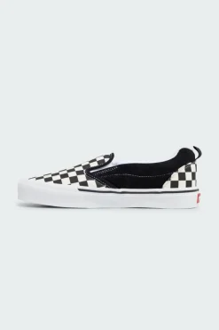 Knu Slip CHECKERBOARD/TR - Slip-on | Noir