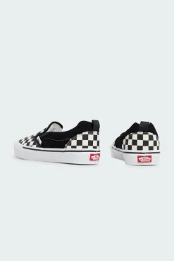 Knu Slip CHECKERBOARD/TR - Slip-on | Noir