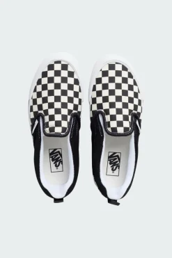 Knu Slip CHECKERBOARD/TR - Slip-on | Noir