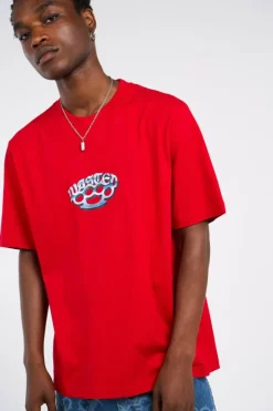 KNUCKLES T-SHIRT - T-shirt | Rouge
