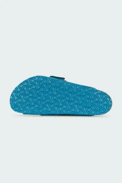 Kyoto LENB/LEVE Deep Turquoise - Sandales plates | Violet