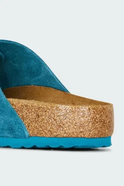 Kyoto LENB/LEVE Deep Turquoise - Sandales plates | Violet