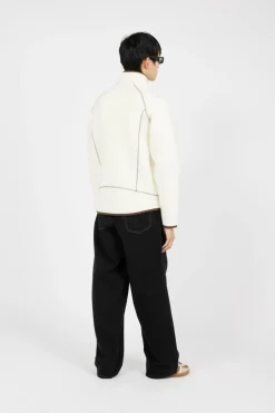 La veste polaire beige - Veste | Beige