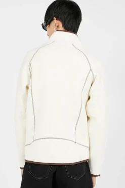 La veste polaire beige - Veste | Beige