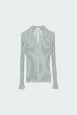 LADDER KNIT - Chemise | Bleu