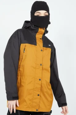 LAKE EFFECT RAIN BLOCK Golden Brown - Parka | Marron