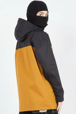 LAKE EFFECT RAIN BLOCK Golden Brown - Parka | Marron