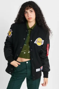 LAKERS MA1 ALPHA - Bomber | Noir