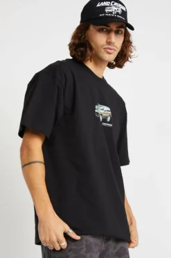 LAND CR ROS - T-shirt | Noir