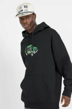 LAND CR SAH - Hoodie | Noir