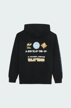 LAND CR SAH - Hoodie | Noir