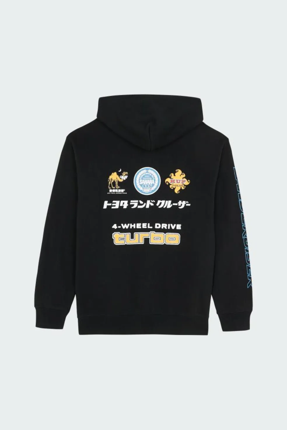 LAND CR SAH - Hoodie | Noir