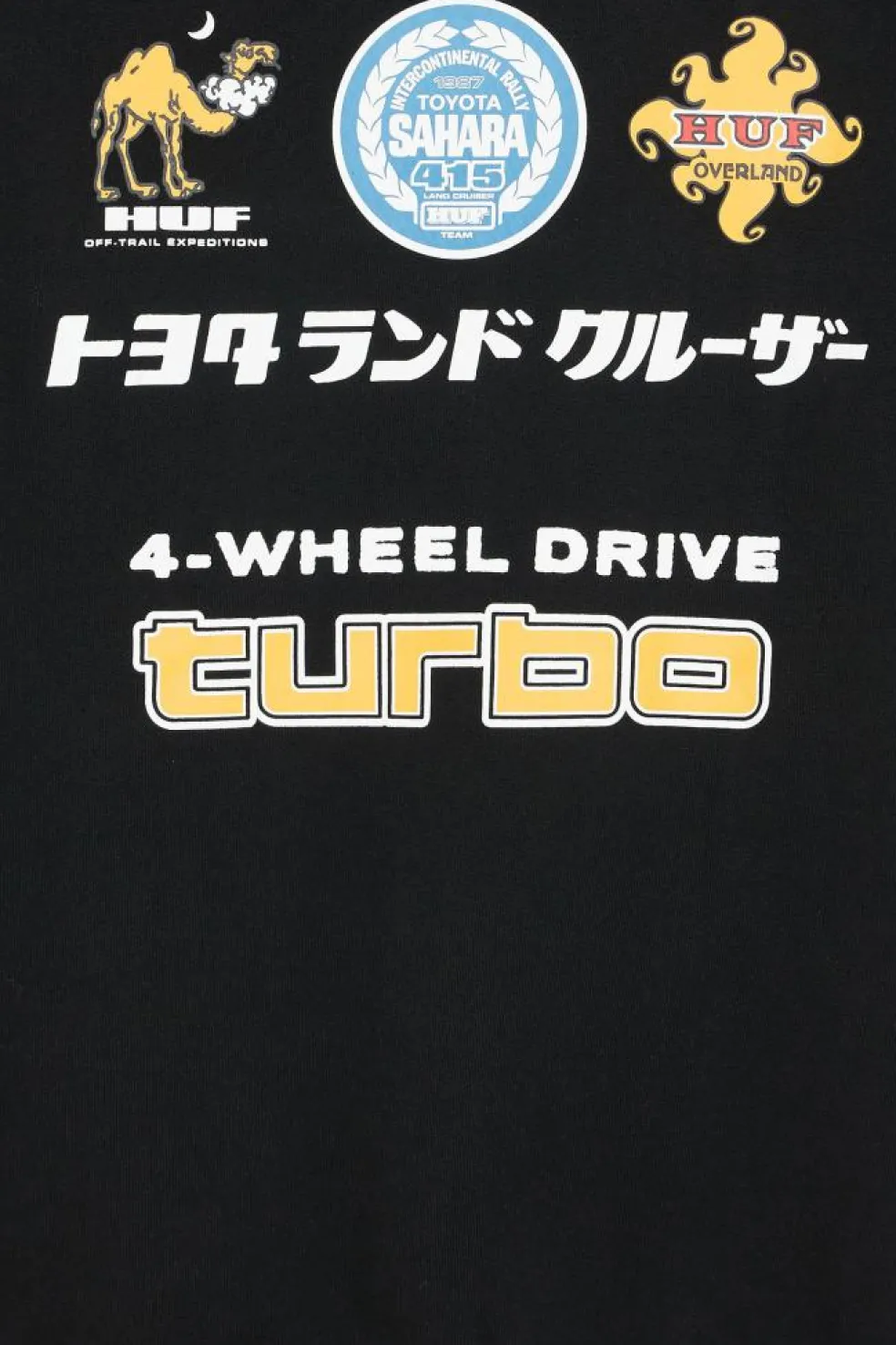 LAND CR SAH - Hoodie | Noir