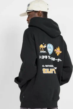 LAND CR SAH - Hoodie | Noir