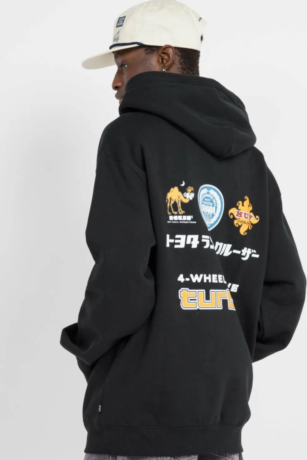 LAND CR SAH - Hoodie | Noir