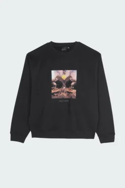 landscape oversized sweater - Sweatshirt | Noir