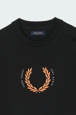 LAUREL WREATH SWEATSHIRT - Sweat | Noir