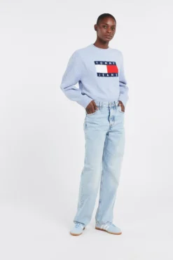 LAYLA HR SLIM STR CB - Jean | Bleu