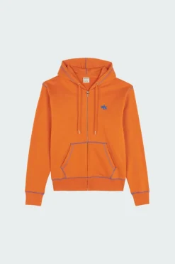 LE HOODIE ZIPPÉ - Hoodie zippé | Orange