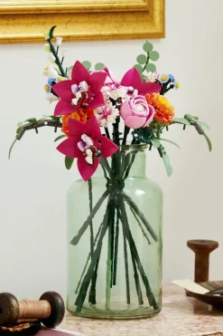 Le joli bouquet de fleurs roses - Jeu | Multicolore