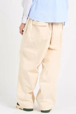 Le pantalon parachute sable - Pantalon parachute | Multicolore