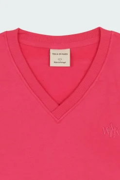 Le pull sans manche grenadine - Pull | Rose