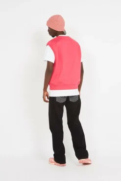 Le pull sans manche grenadine - Pull | Rose