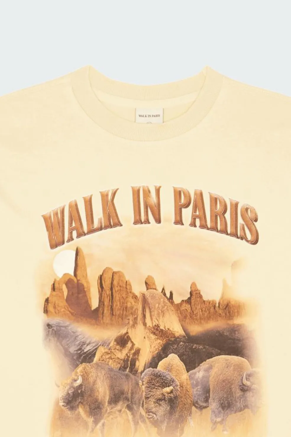 LE T-SHIRT YELLOWSTONE BLANC - T-shirt | Blanc