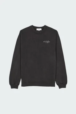 LEDRU OUT OF OFFICE/GOTS - Sweat en Coton biologique | Gris