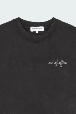 LEDRU OUT OF OFFICE/GOTS - Sweat en Coton biologique | Gris